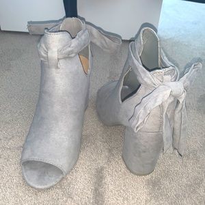 NEW Gray Bootie